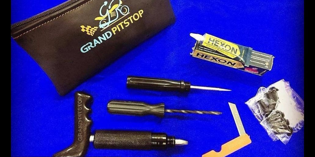 Tubeless Tyre Puncture Kit  Bike Tyres Puncture Kit - GrandPitstop