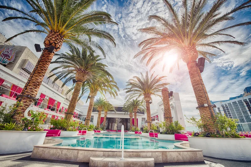 A holiday vacation luxury hotel