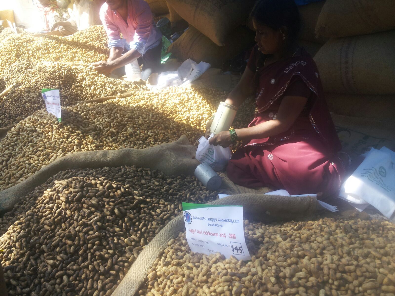 ಪರಿಸರ ಸ್ನೇಹಿ ಕಡಲೆಕಾಯ್ . . .