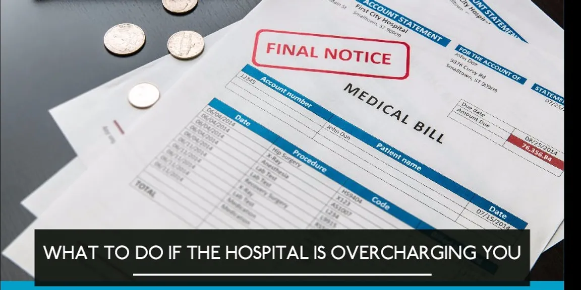 How to Processed if Hospitals overcharging for services