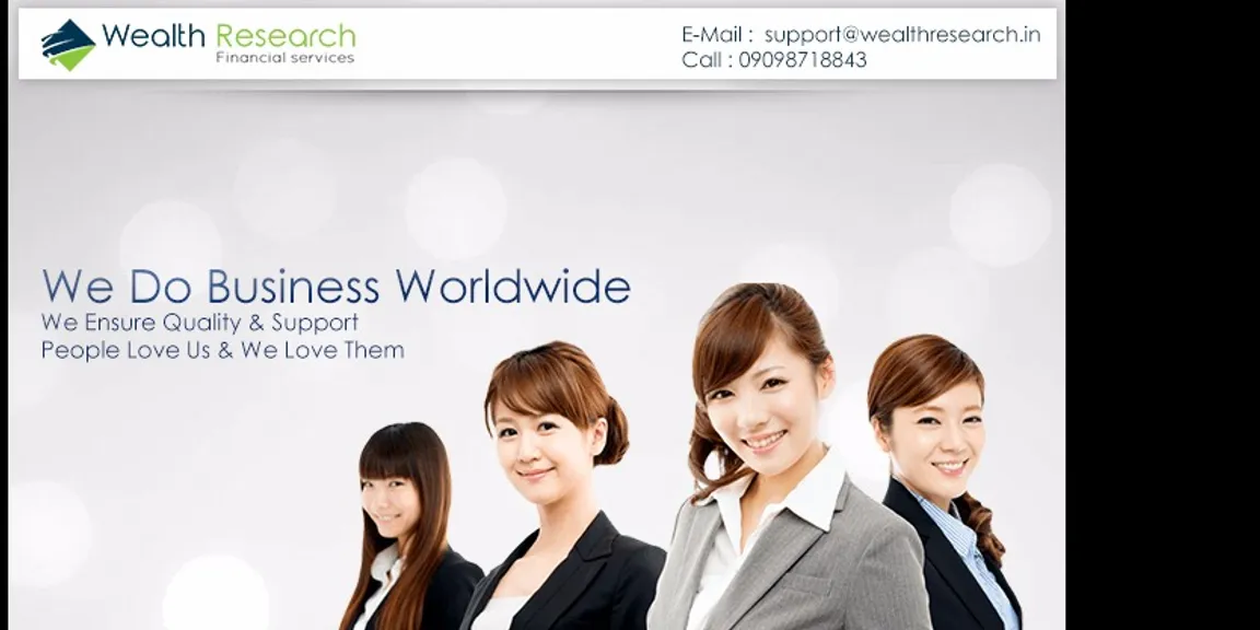 Wealth Research -  For online monetary arranging