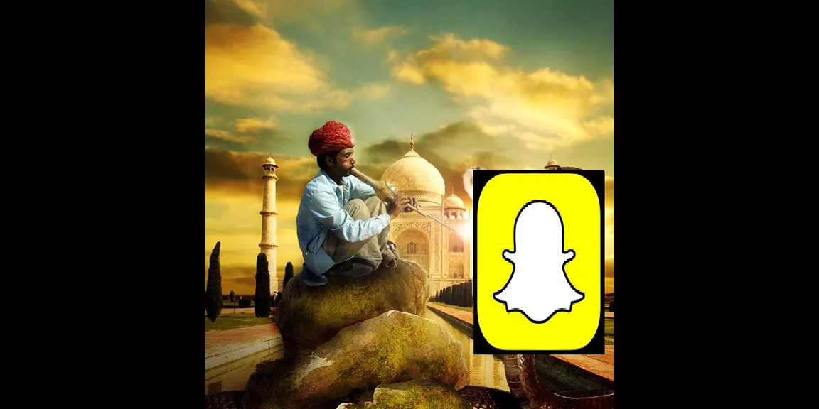Is India poor or rich, on Snapchat filters