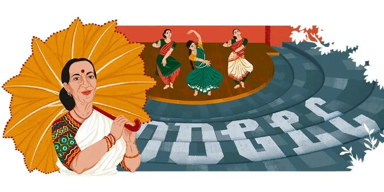 मृणालिनी साराभाई का गूगल डूडल