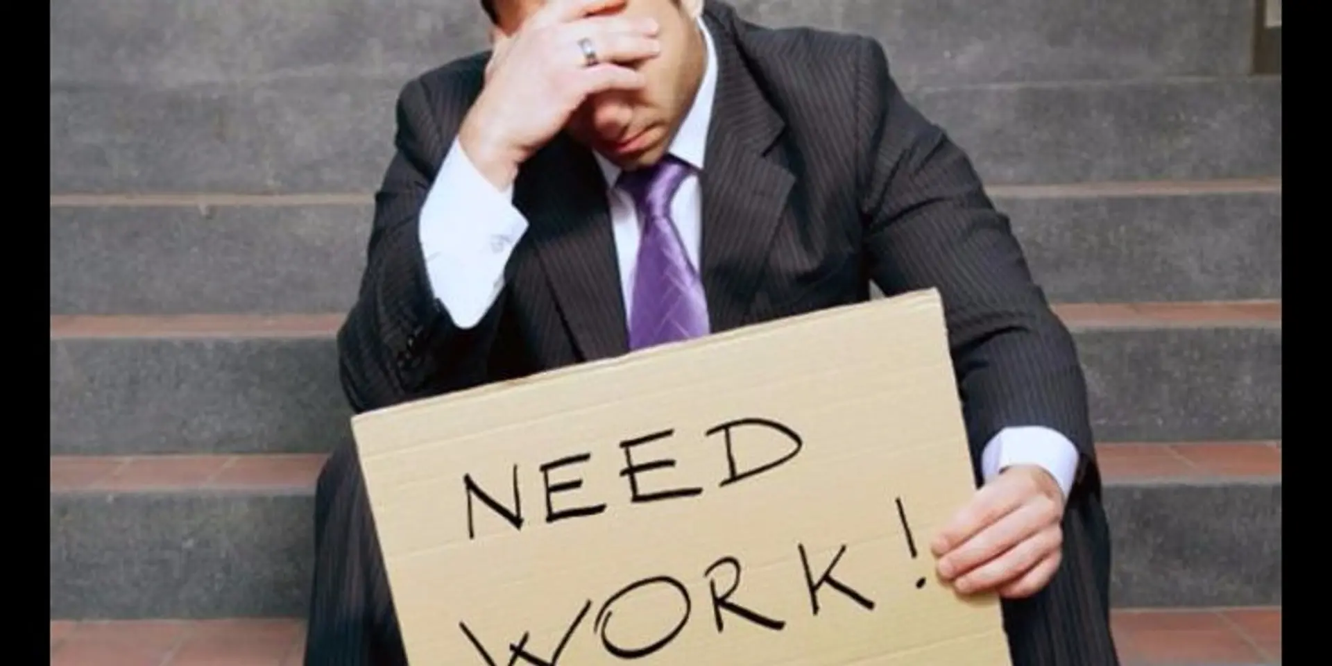 It feels vulnerable to be unemployed