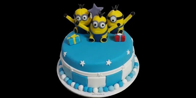 Minion Designer Birthday Cake