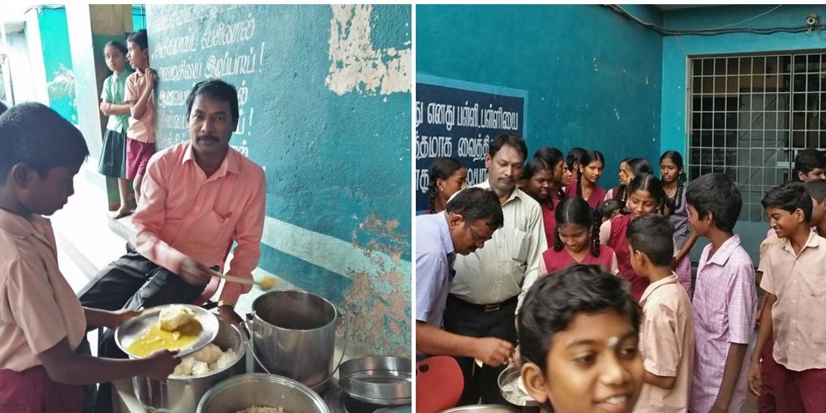 सरकारी स्कूल का यह अध्यापक स्कूल के 120 भूखे बच्चों को हर सुबह कराता है नाश्ता