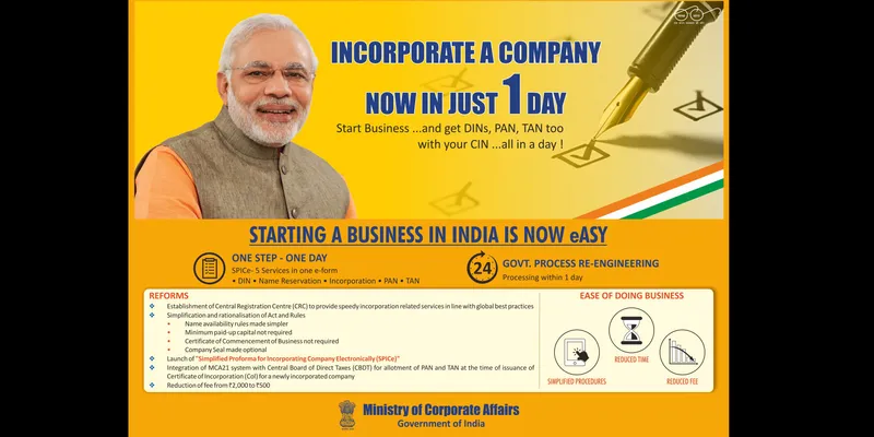 SPICe- One DaY Company Incorporation : Munim View