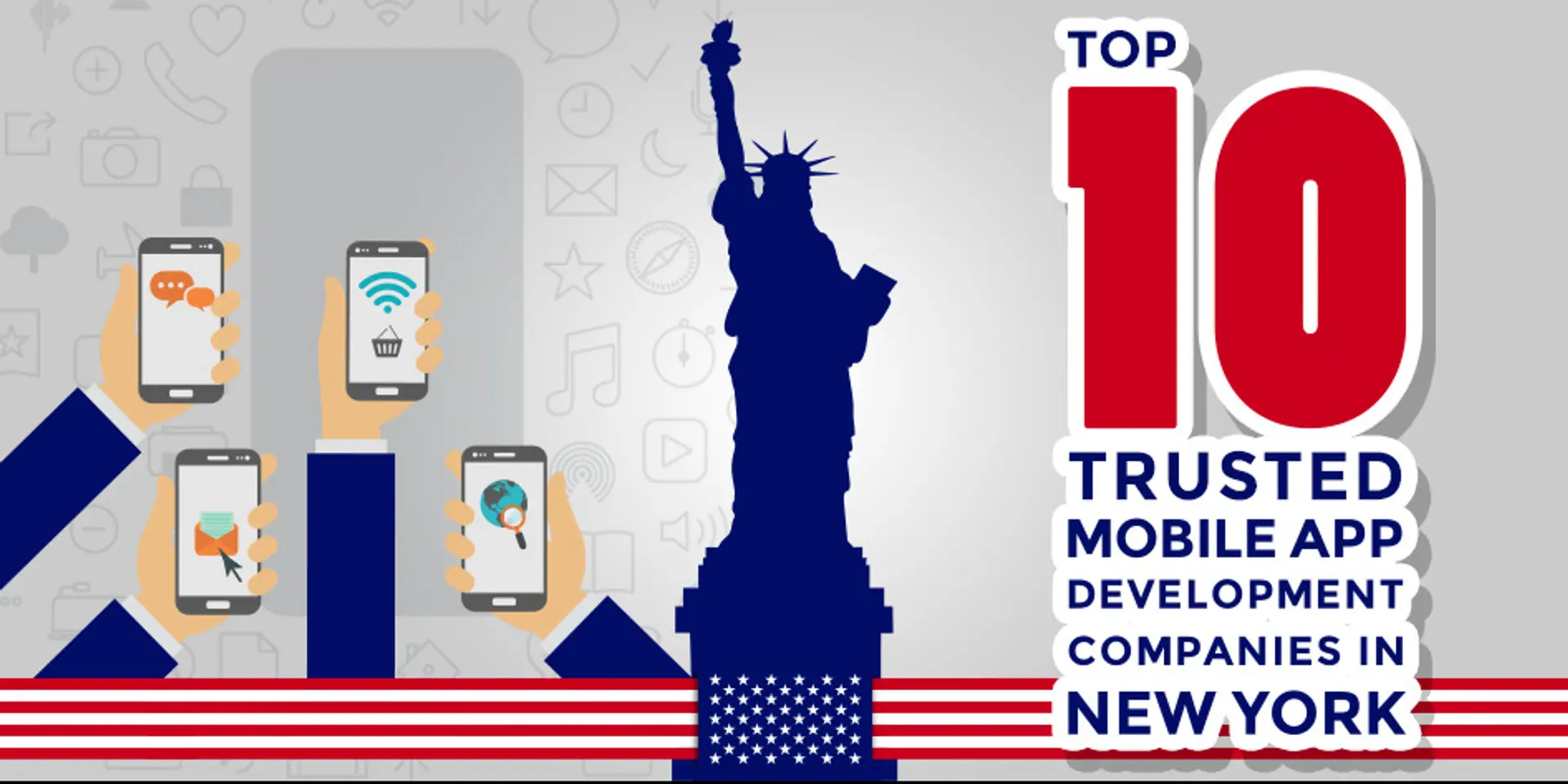 Top 10 trusted mobile app development companies in New York