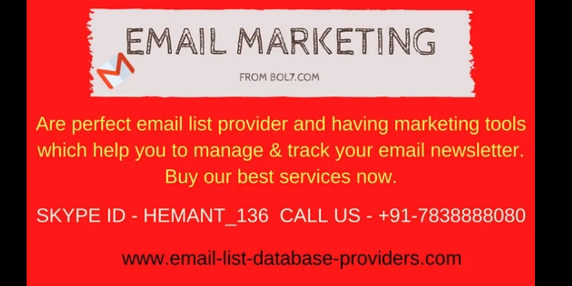 Email List Database Providers