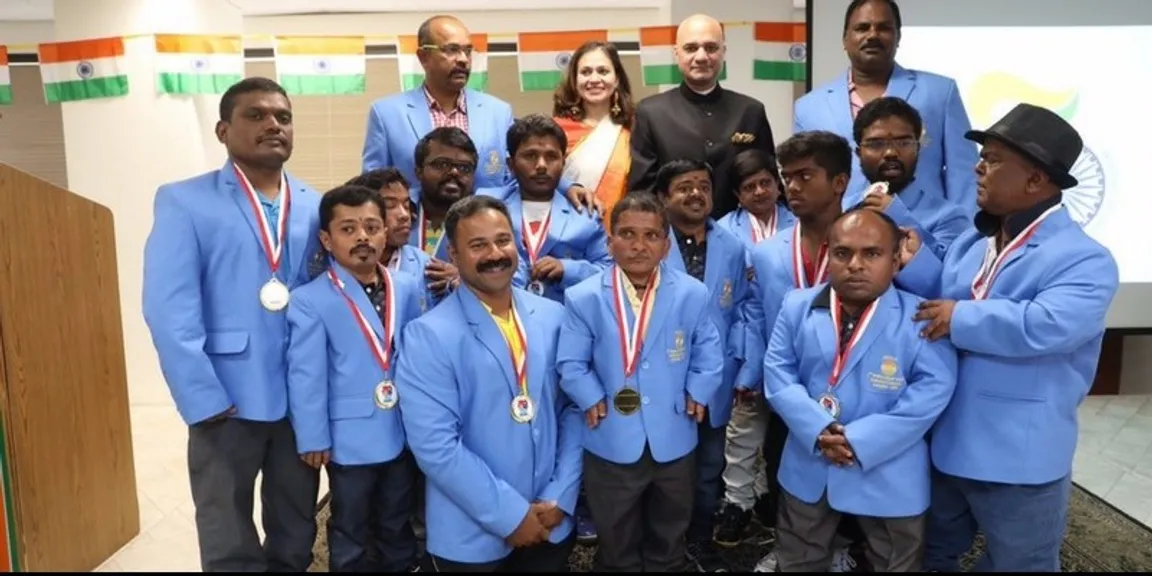 जागतिक बुटक्यांच्या क्रीडास्पर्धांमध्ये भारतीय संघाने ३७ पदके जिंकली 