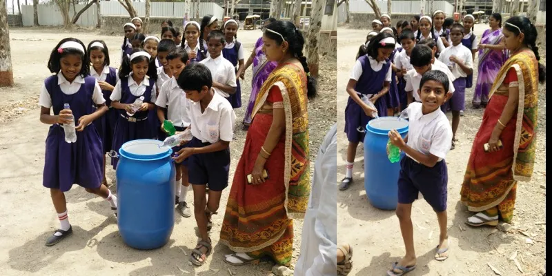 నీరు పొదుపు చేస్తున్న పుణే విద్యార్థులు