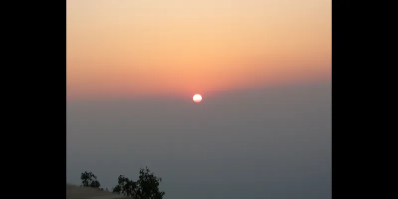 sunset at Mount Abu