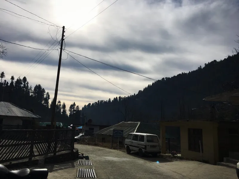 Walk in Barot village<br>