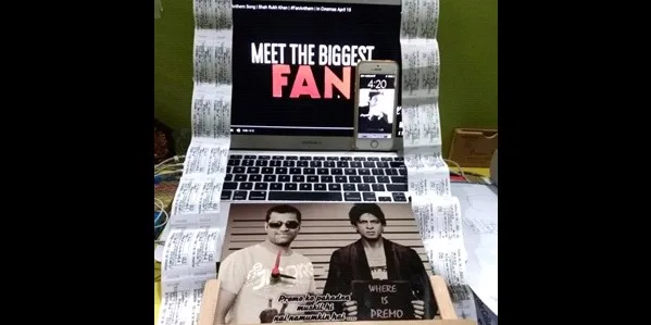 Gearing up with multiple tickets of the movie FAN.