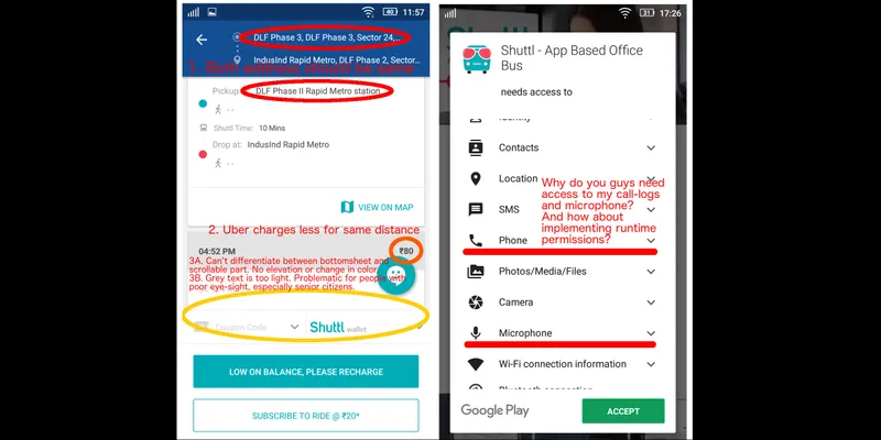 Took me hardly a few minutes to find our all these problems. No comments about developers and designers.