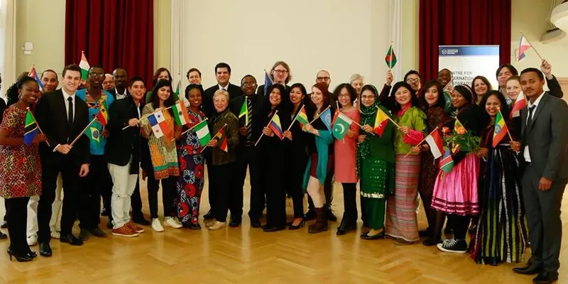CIPSEM 73rd UNEP /UNESCO/BMUB Course Award Ceremony showing participants from