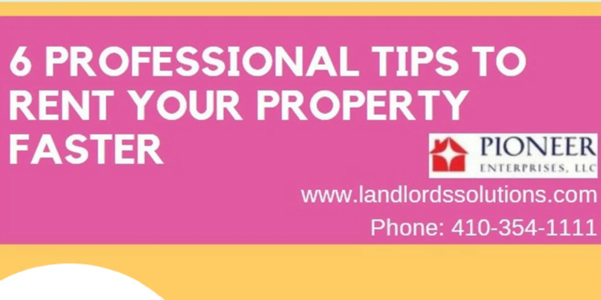 6 professional tips to rent your property faster