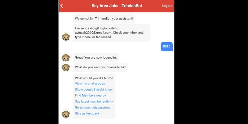 Our Bot in Action