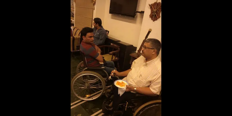 WITH JAVED ABIDI   - INDIAN DISABILITY ACTIVIST