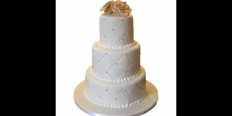 Three layer Wedding Cake