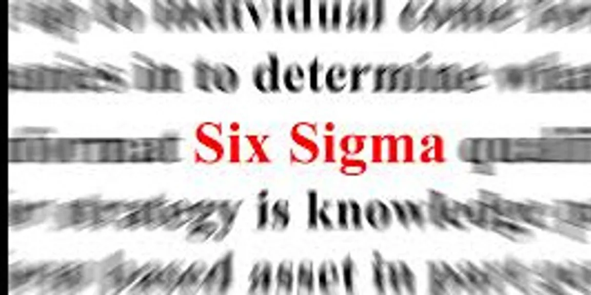Proven commitment for an organization- Six Sigma practices
