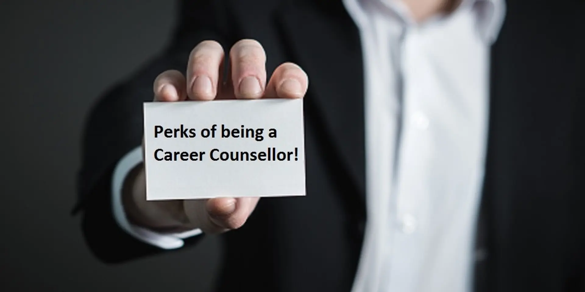 Career counselling as a job? Why not?