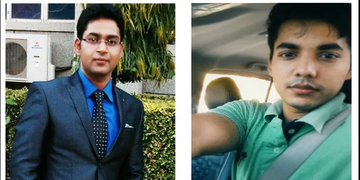 Primo Face founders- Ishant Singh (left) and Rajat Sharma (right)