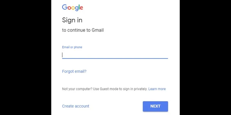 Login With Gmail Account