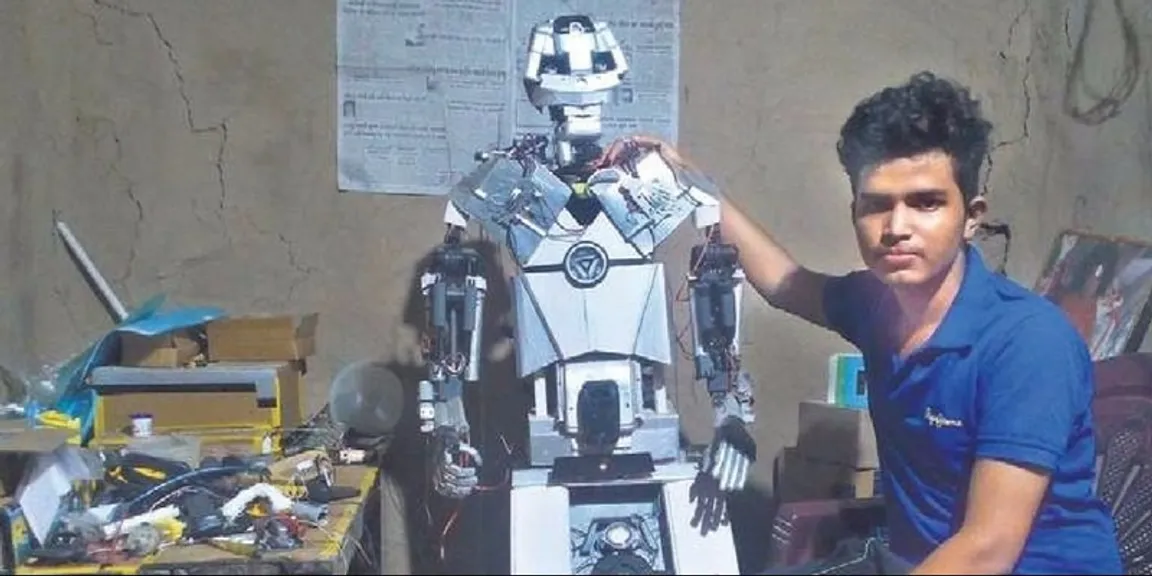 १७ वर्षीय तरुणाने सीमेवरील जवानांच्या सुरक्षेसाठी तयार केला रोबोट! 