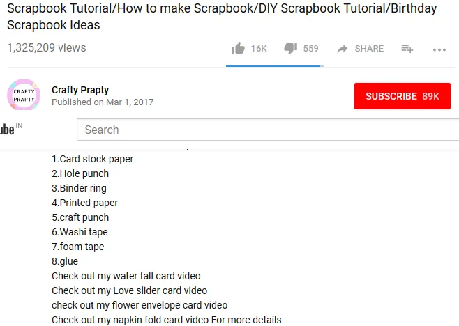 Scrapbook Tutorial/How to make Scrapbook/DIY Scrapbook Tutorial/Birthday  Scrapbook Ideas 