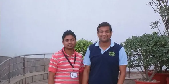 PhD Scholar Lov Kumar from NIT Rourkela with Ashish Sureka (Industry Mentor for Lov Kumar)