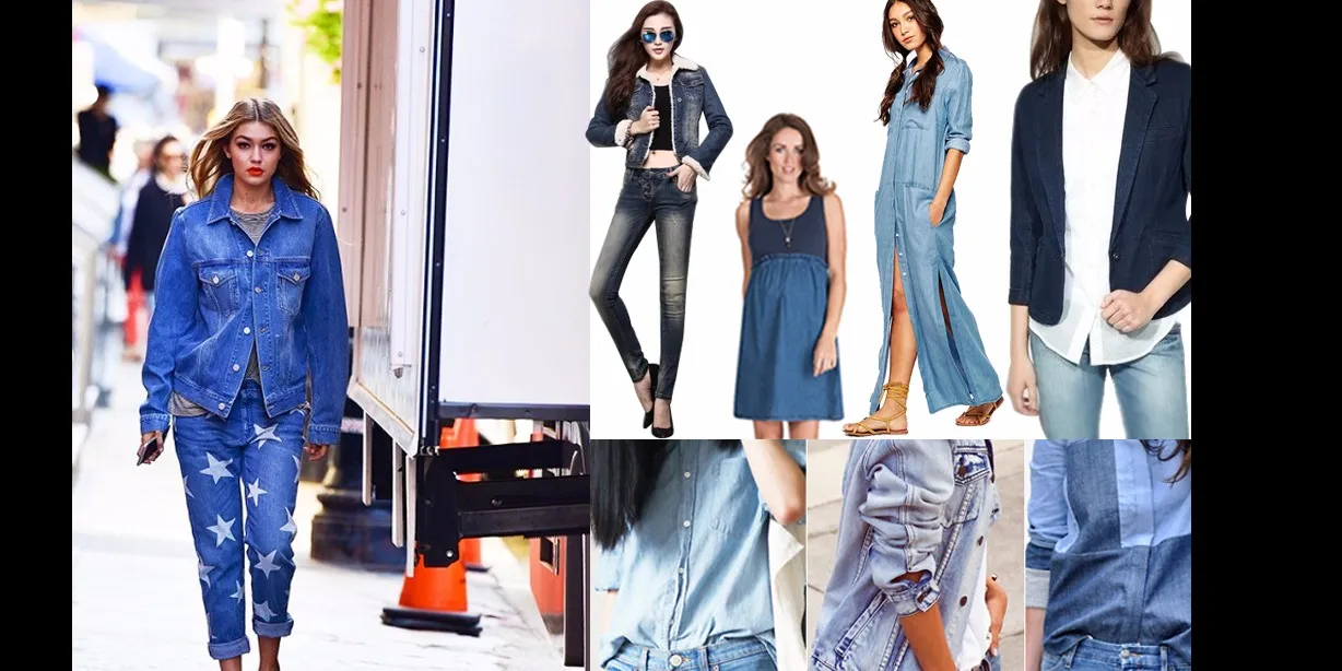 How to Wear Double Denim Fashion Trend