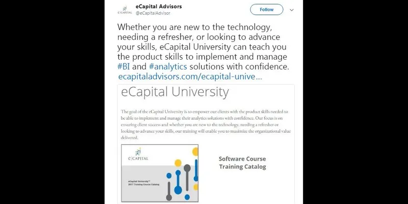 Business Intelligence in Advance Analytics&nbsp;