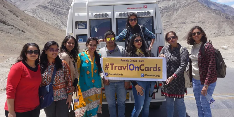 A stil from <b>TravlOnCards </b> Women Group Tour To Leh Ladakh  in May 2016.