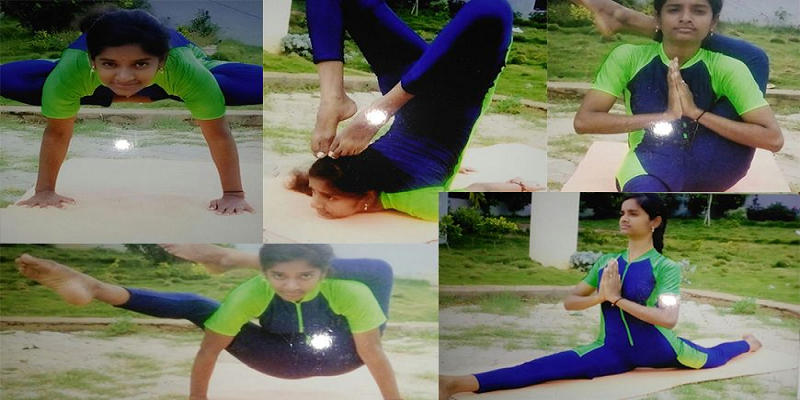 குக்கிராமத்தில் இருந்து உலக யோகா போட்டி வரை: துபாய் செல்ல நிதி திரட்டும் இளம் சாதனையாளர் காமாட்...